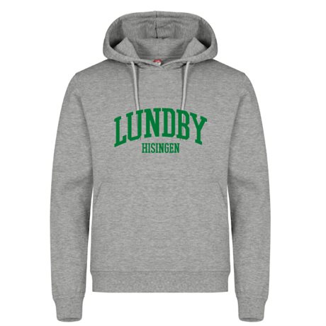 Lundby Basket Hoody Grå