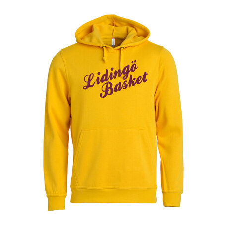 Lidingo-Basket-Textlogga-Basic-Hoody-Sunflower-Basketshop