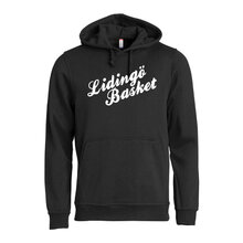 Lidingo-Basket-Textlogga-Basic-Hoody-Svart-Basketshop